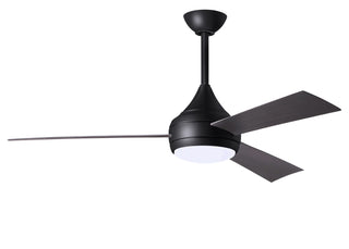 Donaire 52" Ceiling Fan in Matte Black