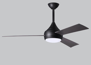 Donaire 52" Ceiling Fan in Matte Black