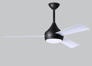 Donaire 52" Ceiling Fan in Matte Black