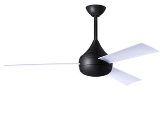 Donaire 52" Ceiling Fan in Matte Black