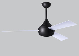 Donaire 52" Ceiling Fan in Matte Black