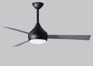 Donaire 52" Ceiling Fan in Matte Black