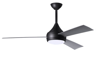 Donaire 52" Ceiling Fan in Matte Black
