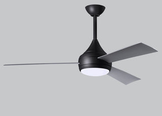 Donaire 52" Ceiling Fan in Matte Black