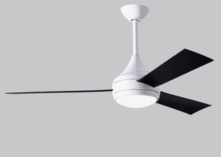 Donaire 52" Ceiling Fan in Gloss White