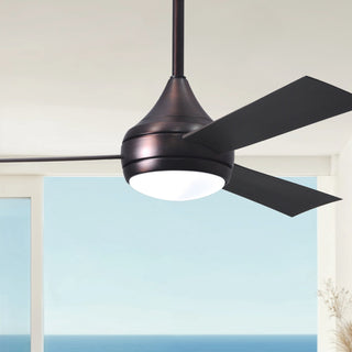 Donaire 52" Ceiling Fan in Brushed Bronze