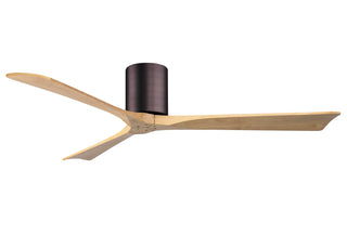 Irene-3H 60" Ceiling Fan in Brushed Bronze