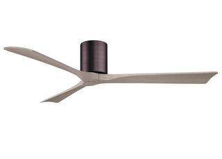 Irene-3H 60" Ceiling Fan in Brushed Bronze