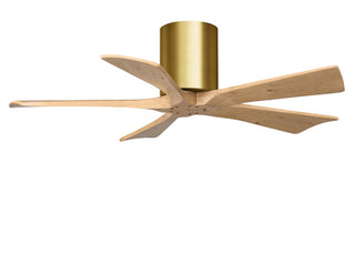 Irene-5H 42" Ceiling Fan in Brushed Brass