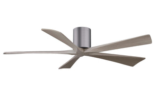 Irene-5H 60" Ceiling Fan in Brushed Pewter