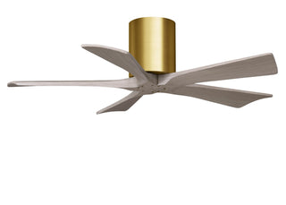 Irene-5H 42" Ceiling Fan in Brushed Brass
