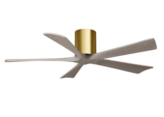 Irene-5H 52" Ceiling Fan in Brushed Brass