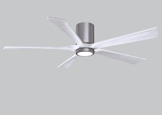 Irene-5HLK 60" Ceiling Fan in Brushed Pewter