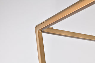 Emma Four Light Pendant in Burnished Brass