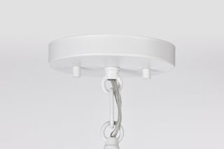 Alexis One Light Pendant in Matte White