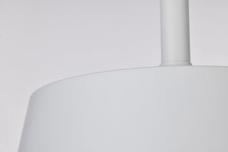 Alexis One Light Pendant in Matte White