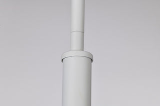 Alexis One Light Pendant in Matte White