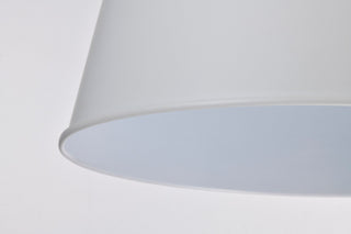 Alexis One Light Pendant in Matte White
