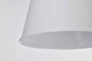 Alexis One Light Pendant in Matte White