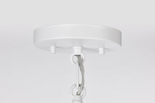 Alexis One Light Pendant in Matte White