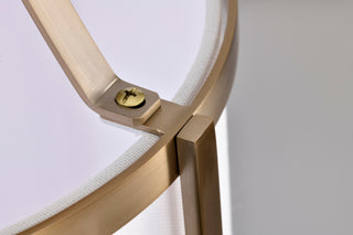 Easton One Light Pendant in Burnished Brass