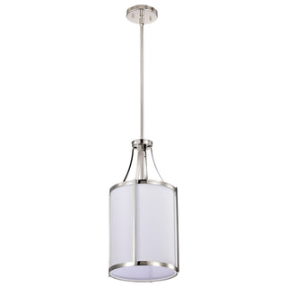 Easton One Light Pendant in Polished Nickel