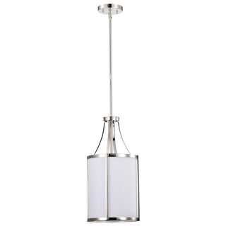 Easton One Light Pendant in Polished Nickel