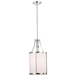 Easton One Light Pendant in Polished Nickel