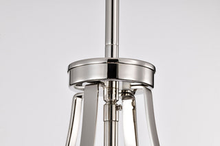 Easton One Light Pendant in Polished Nickel