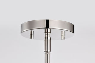 Easton Three Light Pendant in Polished Nickel
