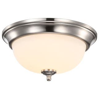 LED Flush Mount in Brushed Nickel