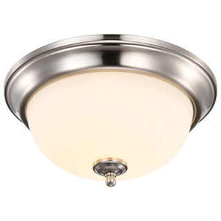 LED Flush Mount in Brushed Nickel