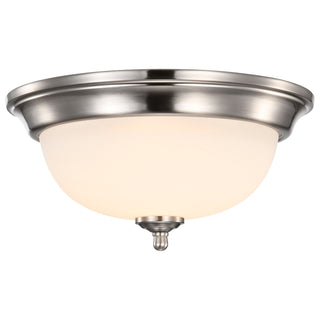 LED Flush Mount in Brushed Nickel