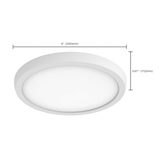 LED Fixture in White
