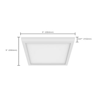 LED Fixture in White