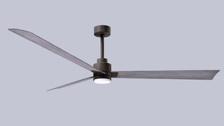 Alessandra - LK 72" Ceiling Fan in Textured Bronze