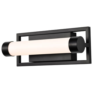 Canal LED Vanity in Matte Black