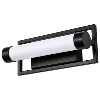 Canal LED Vanity in Matte Black