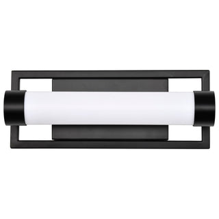 Canal LED Vanity in Matte Black