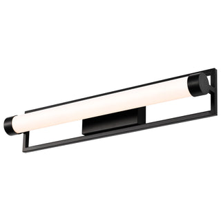 Canal LED Vanity in Matte Black