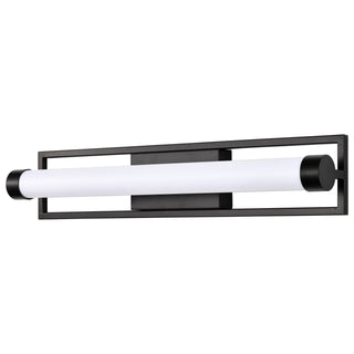 Canal LED Vanity in Matte Black