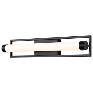 Canal LED Vanity in Matte Black