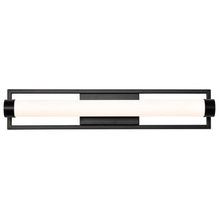 Canal LED Vanity in Matte Black