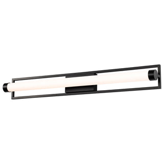 Canal LED Vanity in Matte Black