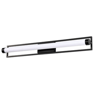 Canal LED Vanity in Matte Black