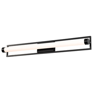 Canal LED Vanity in Matte Black