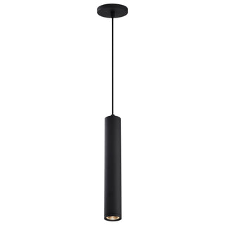 Century LED Pendant in Matte Black