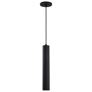Century LED Pendant in Matte Black
