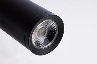 Century LED Pendant in Matte Black