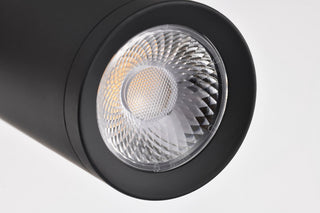 Century LED Pendant in Matte Black